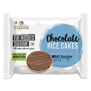 eQuia Rice Cakes Milk Chocolate 30G