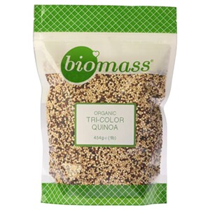 Biomass Tri-Color Quinoa Organic 454G