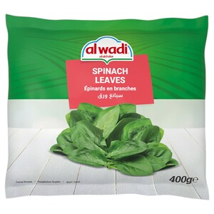 Al Wadi Al Akhdar Frozen Spinach Leaves 400G