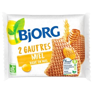 Bjorg Gaufres Au Miel 58G