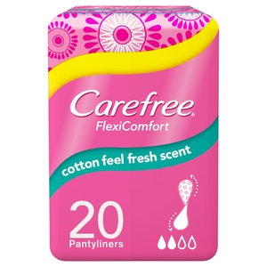 Carefree Flexi Comfort Cotton 20 Pieces