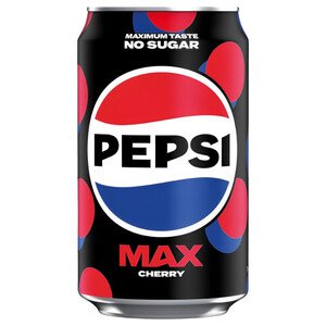 Pepsi Carbonated Drink Max Cherry Sugar Free 330Ml