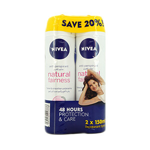 Nivea Deo 150 Ml*2 (-20% Off) For Women