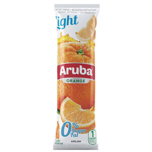 Aruba Instant Powder Drink Orange Sugar Free 9G