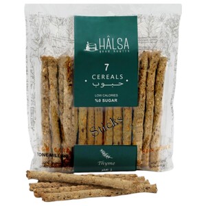 Halsa 7 Cereals Sticks Thyme Zero Sugar