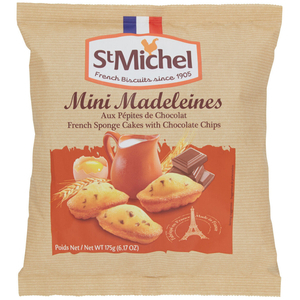 Saint Michel Mini Madeleines Chocolate Chips 175G