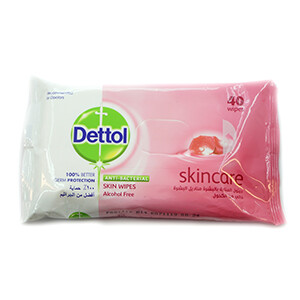 Dettol Wipes Skincare 40'S