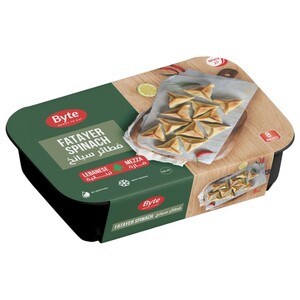 Byte Frozen Fatayer Spinach Spicy 8 Pieces