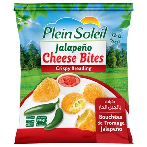 Plein Soleil Frozen Jalapeño Cheese Bites 12-13 Pieces 250G