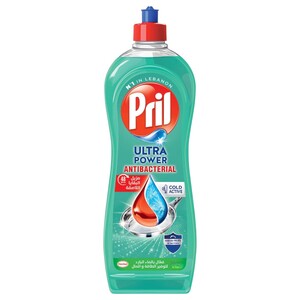 Pril Antibacterial Dishwashing Soap Ultra Power 700Ml