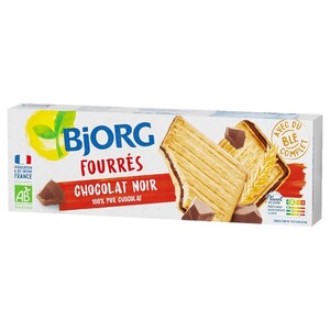 Bjorg Fourrés Chocolat Noir 150G