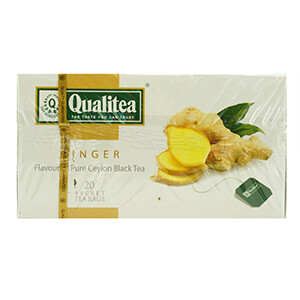 Qualitea Natural Black Tea/Ginger 20S
