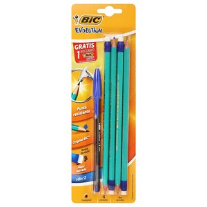 Bic Evolution Original Hb Pencil 4 Pieces