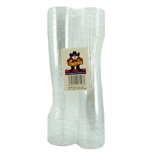 Boudy Disposable Champagne Cups Clear 12 Pieces