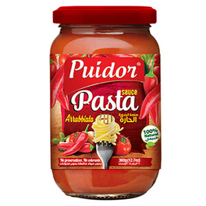 Puidor Pasta Sauce Arrabbiata 360G