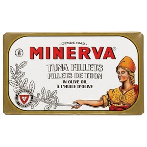 Minerva Tuna Fillets In Olive Oil 120G