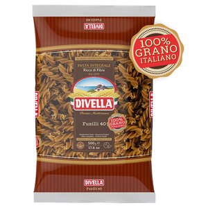 Divella Integrali Fusilli 40 500G