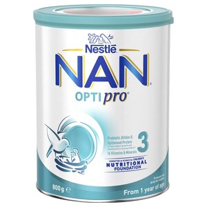 Nestle Nan 3 Optipro Baby Milk 800G
