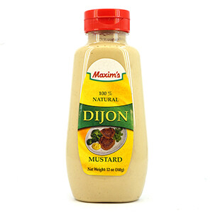 Maxim's Dijon Mustard 12 Oz
