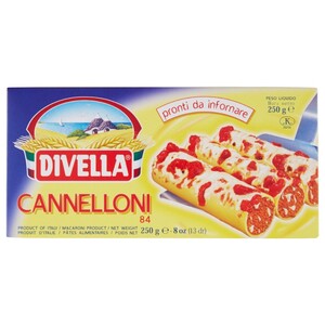 Divella Pasta Cannelloni 250G