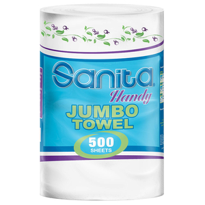 Sanita Handy Jumbo Towel 500 Sheets