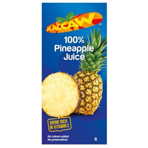 Maccaw Juice Pineapple 1L