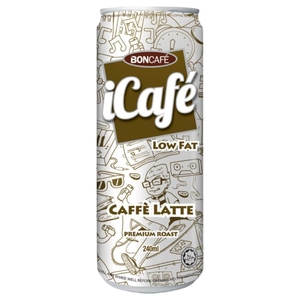 Boncafe Icafe Low Fat Caffe Latte 240Ml