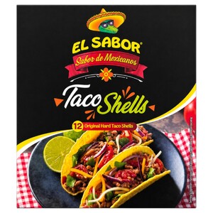 El Sabor Taco Shells 12 Pieces 150G