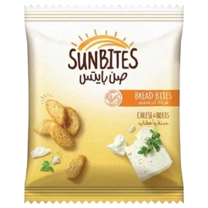 Sunbites Bread Bites Cheese & Herbs 23G