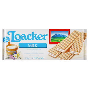 Loacker Wafer Milk 175G