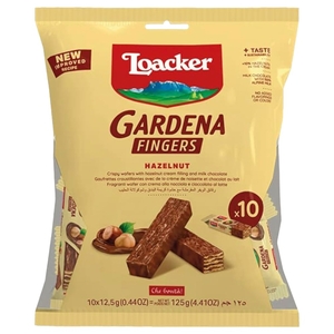 Loacker Gardena Fingers Hazelnut 125G
