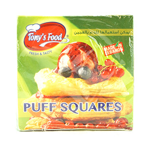 Tony 'S Food Frz Puff Squares 400G