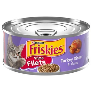 Friskies Cat Food Turkey Dinner In Gravy 156G