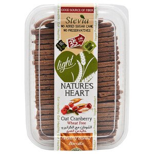 Nature's Heart Oat Cranberry Biscuits 300G