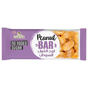 eQuia Peanut Bar No Added Sugar 40G