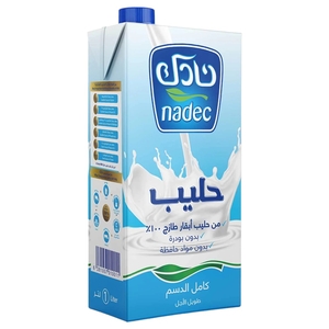 Nadec Uht Milk Full Fat 1L