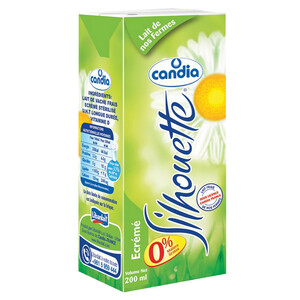 Candia Lait Uht 0% Silhouette 180Ml