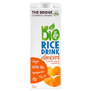 The Bridge Organic Rice Drink With Almond 1L