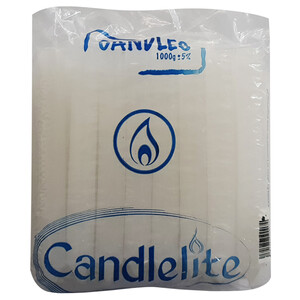 Candlite Candles White 20Mm 1Kg