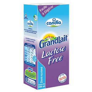 Candia Uht Lait Lactose Free 200Ml