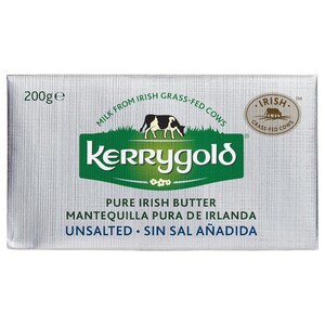Kerrygold Pure Irish Butter Unsalted 200G