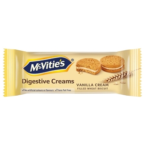 Mcvitie Digestive Creams Vanilla 37.5G