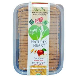 Nature's Heart Oat Apple Biscuits 350G