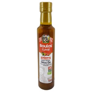 Boulos Extra Virgin Olive Oil Hot Pepper 250Ml