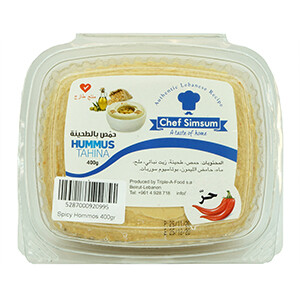 Chef Simsum Hommos Spicy 400G