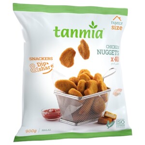 Tanmia Frozen Chicken Nuggets 40 Pieces 900G