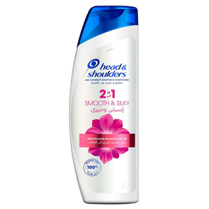 Head & Shoulders 2In1 Shampoo Smooth & Silky 600Ml