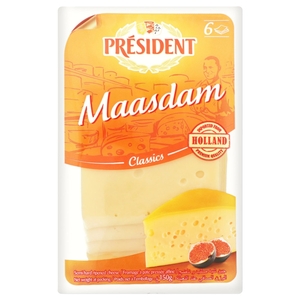 Président Maasdam Slices 150G