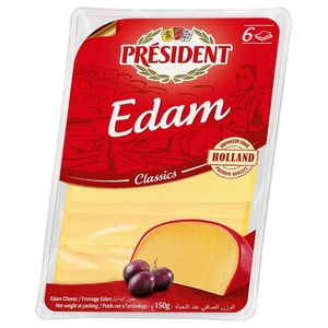Président Edam Slices 150G