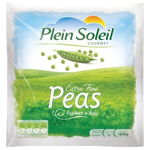 Plein Soleil Gourmet Frozen Extra Fine Peas 400G